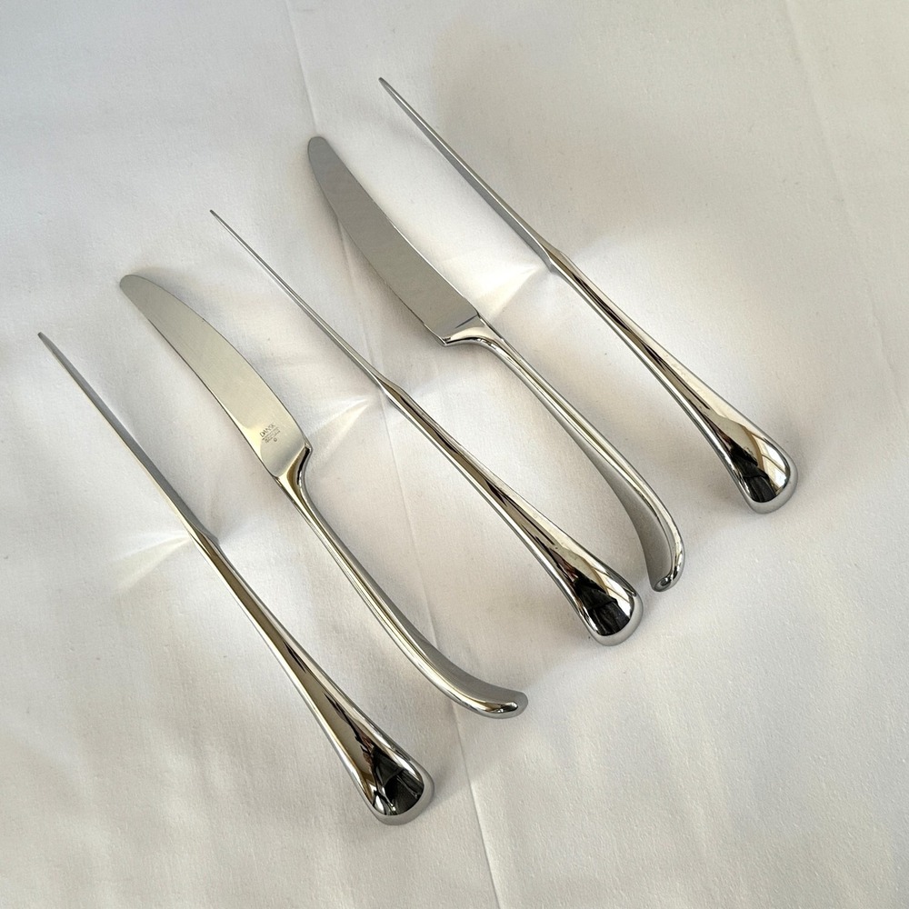 Dansk 18/10 Stainless Flatware TORUN 5x Dinner Knives Japan